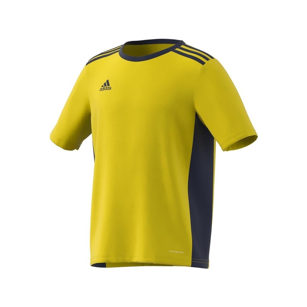 Kleidung Jungen T-Shirts adidas Originals Entrada 18 Gelb, Schwarz