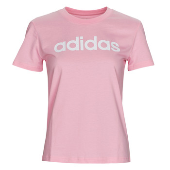 Kleidung Damen T-Shirts adidas Performance W LIN T Rosa