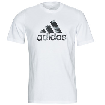 Kleidung T-Shirts adidas Performance M AWORLD AC G T Weiss