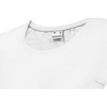 Kleidung Damen T-Shirts 4F TSD350 Weiss