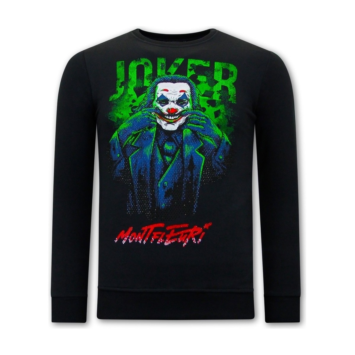 Kleidung Herren Sweatshirts Tony Backer Joker Schwarz