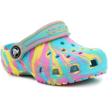 Schuhe Kinder Sandalen / Sandaletten Crocs Classic Marbled Kids Clog T 206838-4SM Multicolor