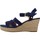 Schuhe Damen Sandalen / Sandaletten Geox D SOLEIL C Blau