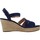 Schuhe Damen Sandalen / Sandaletten Geox D SOLEIL C Blau