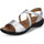 Schuhe Damen Sandalen / Sandaletten Westland Ibiza 73, silber Silbern