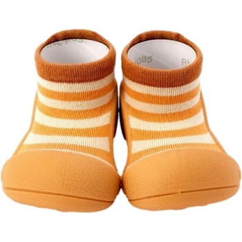 Schuhe Kinder Babyschuhe Attipas PRIMEROS PASOS   STRIPE MUSTARD STR0201 Gelb