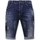 Kleidung Herren 3/4 Hosen & 7/8 Hosen Local Fanatic Stretch Jeanshose Kurz SH Blau