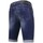 Kleidung Herren 3/4 Hosen & 7/8 Hosen Local Fanatic Stretch Jeanshose Kurz SH Blau
