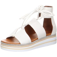 Schuhe Damen Sandalen / Sandaletten Macakitzbühel Sandaletten 3018-WHITE PERF weiß
