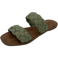 Schuhe Damen Pantoletten / Clogs Lazamani Pantoletten green 33.501green grün