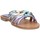 Schuhe Damen Sandalen / Sandaletten S.piero E16-004 verdrängt Frau Mehrfarbig Multicolor