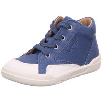 Schuhe Jungen Babyschuhe Superfit Schnuerschuhe Barfuss-Sohle Superfree 1-000532-8000 blau