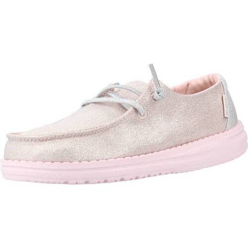 Schuhe Mädchen Sneaker Low HEYDUDE WENDY YOUTH Rosa
