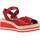 Schuhe Damen Sandalen / Sandaletten Pon´s Quintana 9820 Y00 Rot