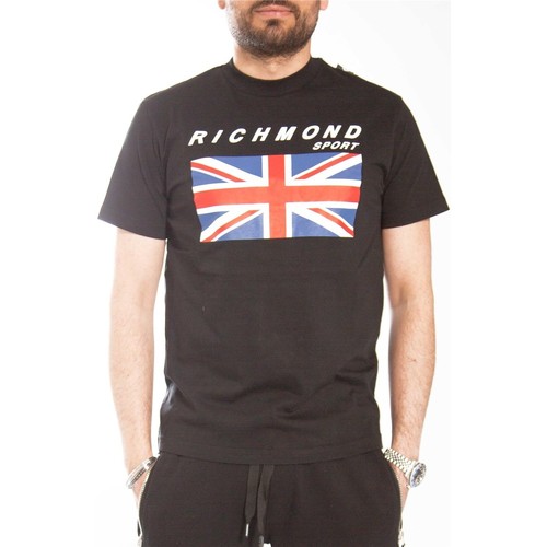 Kleidung Herren T-Shirts Richmond Sport UMP22017TS Schwarz