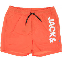 Kleidung Jungen Badeanzug /Badeshorts Jack & Jones 12190191 Orange