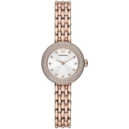 Uhren & Schmuck Damen Armbandühre Emporio Armani AR11474-ROSA Rosa