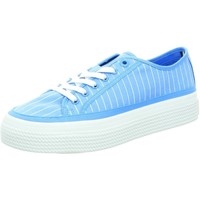 Schuhe Damen Sneaker Tommy Hilfiger Stripe FW0FW06530C19 Blau