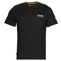 Kleidung Herren T-Shirts Timberland Comfort Lux Essentials SS Tee Schwarz