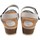 Schuhe Damen Multisportschuhe Interbios Damensandale INTER BIOS 5803 grau Grau