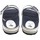 Schuhe Damen Multisportschuhe Interbios Damensandale INTER BIOS 4104 bl.azu Grau