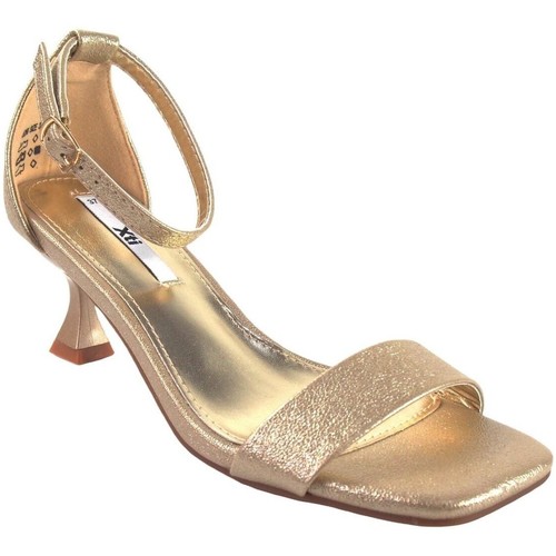 Schuhe Damen Multisportschuhe Xti Damenschuh  45280 Gold Silbern