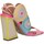 Schuhe Damen Sandalen / Sandaletten Exé Shoes Exe' DOMINIC-428 Sandalen Frau Rosa/Gelb/Koralle Rosa