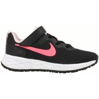 Schuhe Kinder Laufschuhe Nike Revolution 6 Schwarz