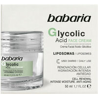 Beauty pflegende Körperlotion Babaria Glycolic Acid Crema Facial Renovación Celular 