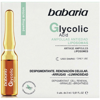 Beauty Anti-Aging & Anti-Falten Produkte Babaria Glycolic Acid Renovación Celular Ampollas 5 X 