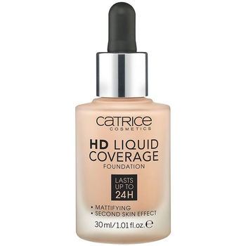 Beauty Make-up & Foundation  Catrice Hd Liquid Coverage Foundation Lasts Up To 24h 020-rose Beig 