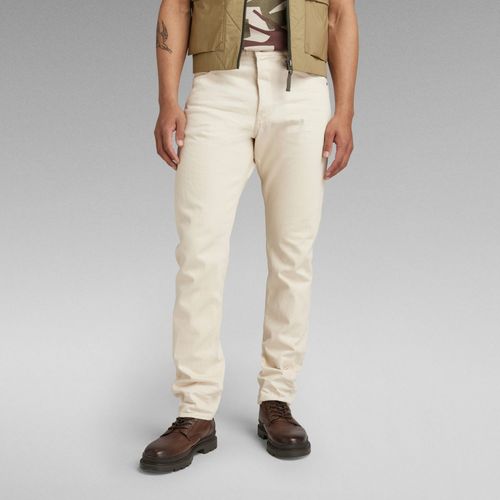 Kleidung Herren Jeans G-Star Raw D21419-C525-159 TRIPLE A-BRIGHT WHITE Weiss