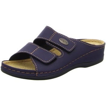 Schuhe Damen Pantoffel Inblu Pantoletten Pantl-ab30mm-Abs 1000746 blau