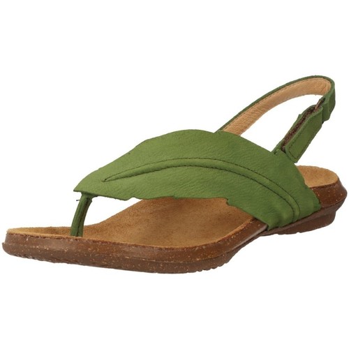 Schuhe Damen Sandalen / Sandaletten El Naturalista Sandaletten Wakataua N5078 selva selva Pleasant N5078 selva Grün