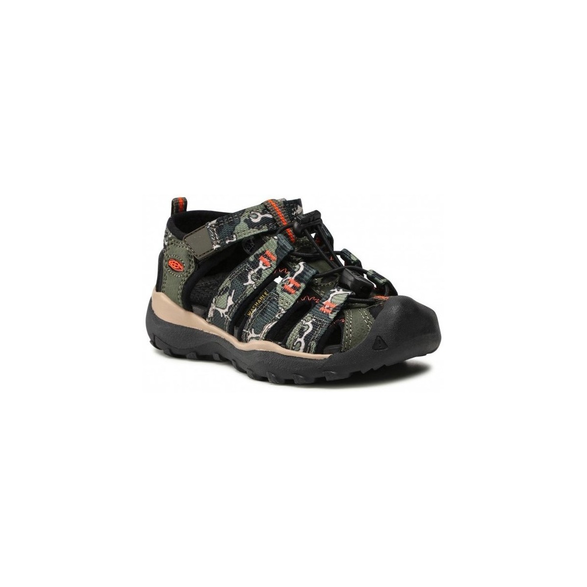 Schuhe Kinder Sandalen / Sandaletten Keen Newport H2 Grau