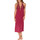 Kleidung Damen Kleider Luna Langes Sommerkleid Scarlet  Splendida Rot