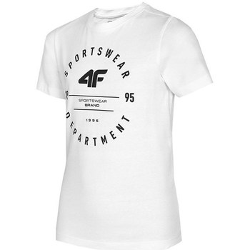 Kleidung Jungen T-Shirts 4F JTSM003 Weiss