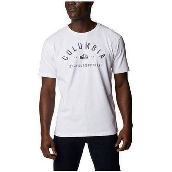 Columbia  T-Shirts & Poloshirts M GRAPHIC SS TEE BLANC