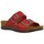 Schuhe Damen Pantoffel Rohde 6152 Rot