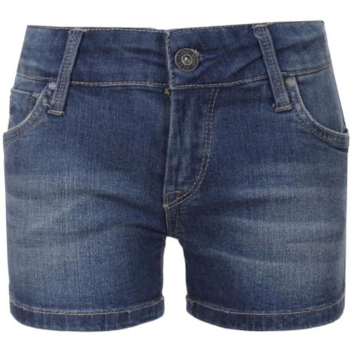 Kleidung Mädchen Shorts / Bermudas Pepe jeans  Blau