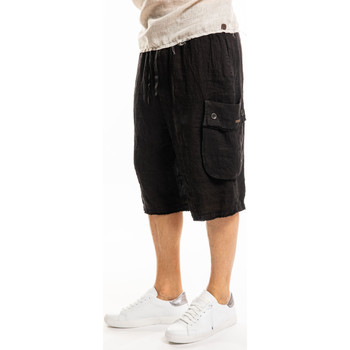 Kleidung Herren Shorts / Bermudas Takeshy Kurosawa 83339 | Cargo Schwarz