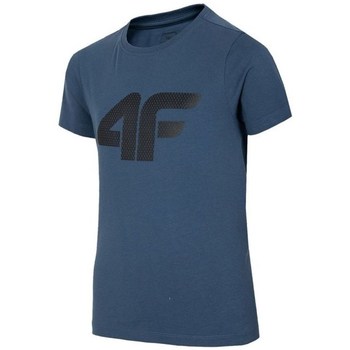 Kleidung Jungen T-Shirts 4F JTSM002 Dunkelblau