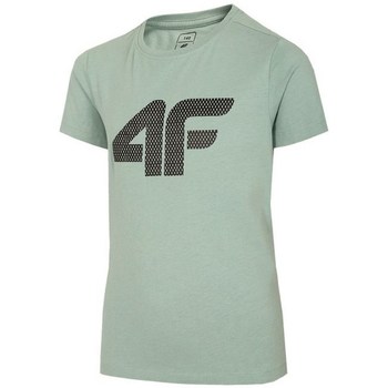 Kleidung Jungen T-Shirts 4F JTSM002 Grün
