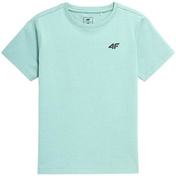 Kleidung Jungen T-Shirts 4F JTSM001 Grün