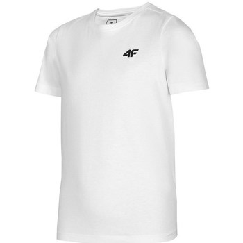 Kleidung Jungen T-Shirts 4F JTSM001 Weiss