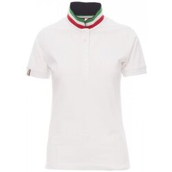Kleidung Damen Polohemden Payper Wear Polo femme Payper Nation Weiss