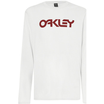 Kleidung Langarmshirts Oakley T-shirt manches longues  Mark II Weiss