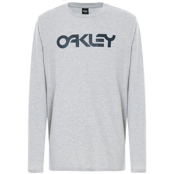 Kleidung Langarmshirts Oakley T-shirt  Mark II Granite Heather Weiss