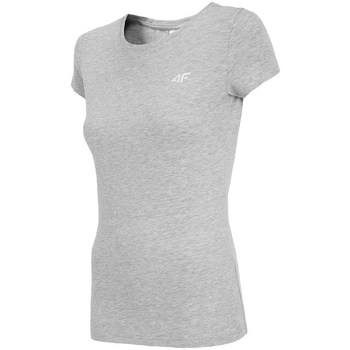 Kleidung Damen T-Shirts 4F TSD350 Grau