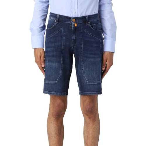 Kleidung Herren Shorts / Bermudas Jeckerson JKUBE001KI001 Blau